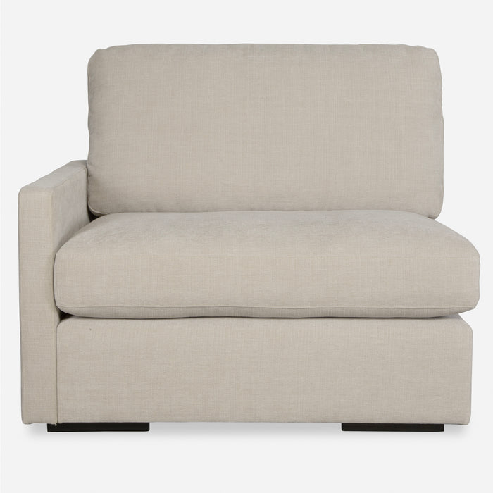 Uttermost Refuge Sand Left Arm Facing Sofa