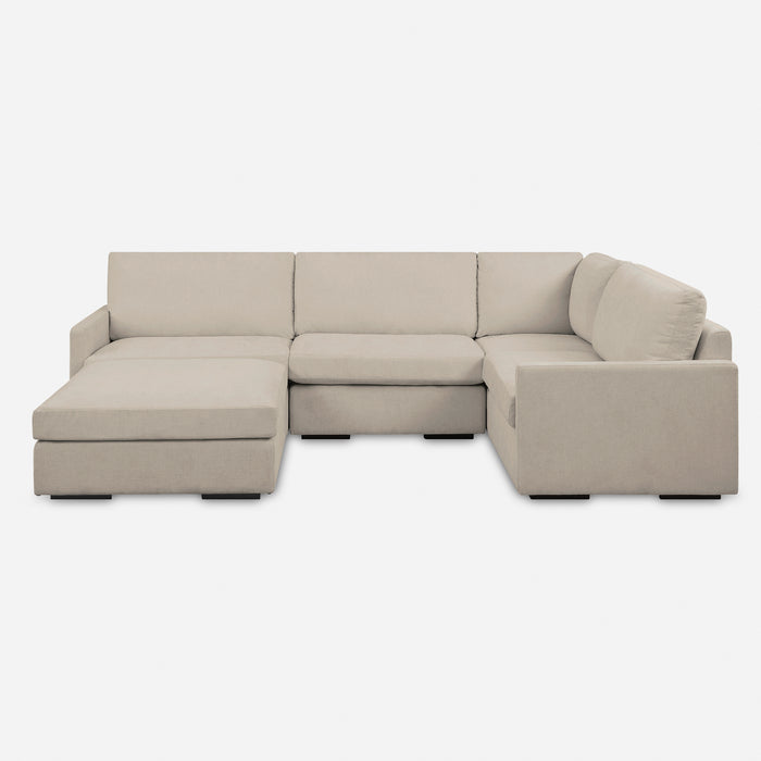 Uttermost Refuge Armless Sand Sofa