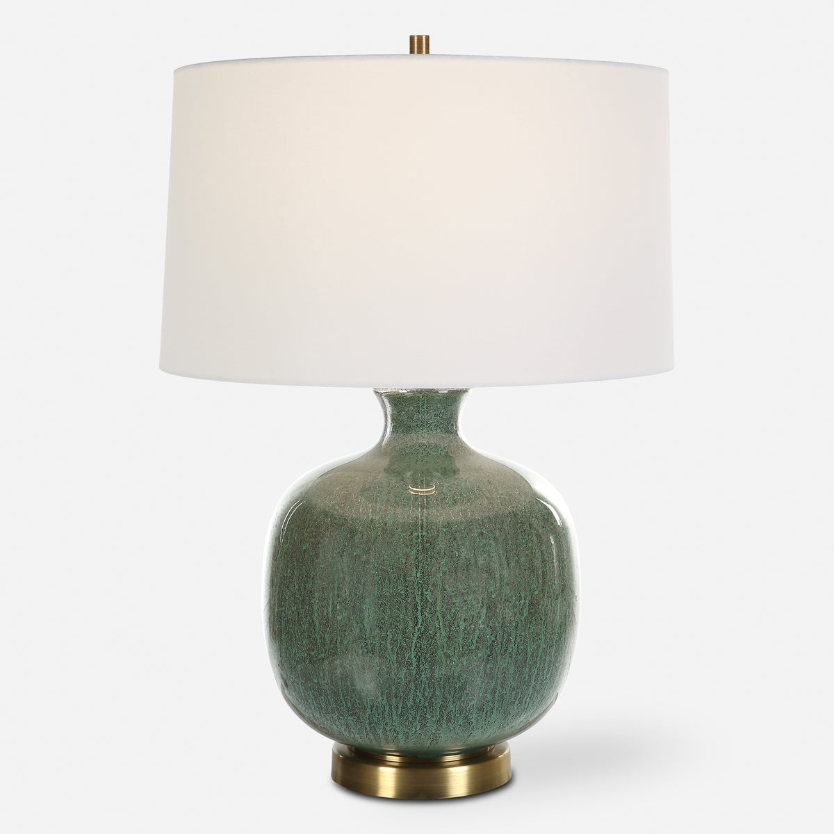 Uttermost Nataly Aged Green Table Lamp