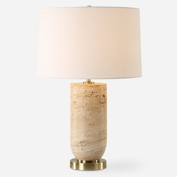 Uttermost Aubrey Travertine Table Lamp