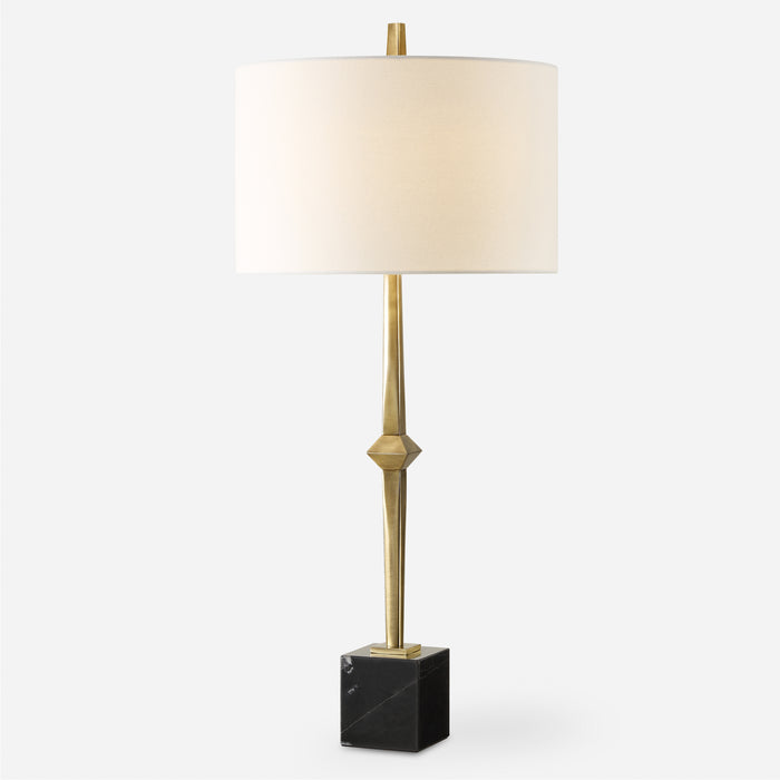 Uttermost Suranne Antique Brass Table Lamp