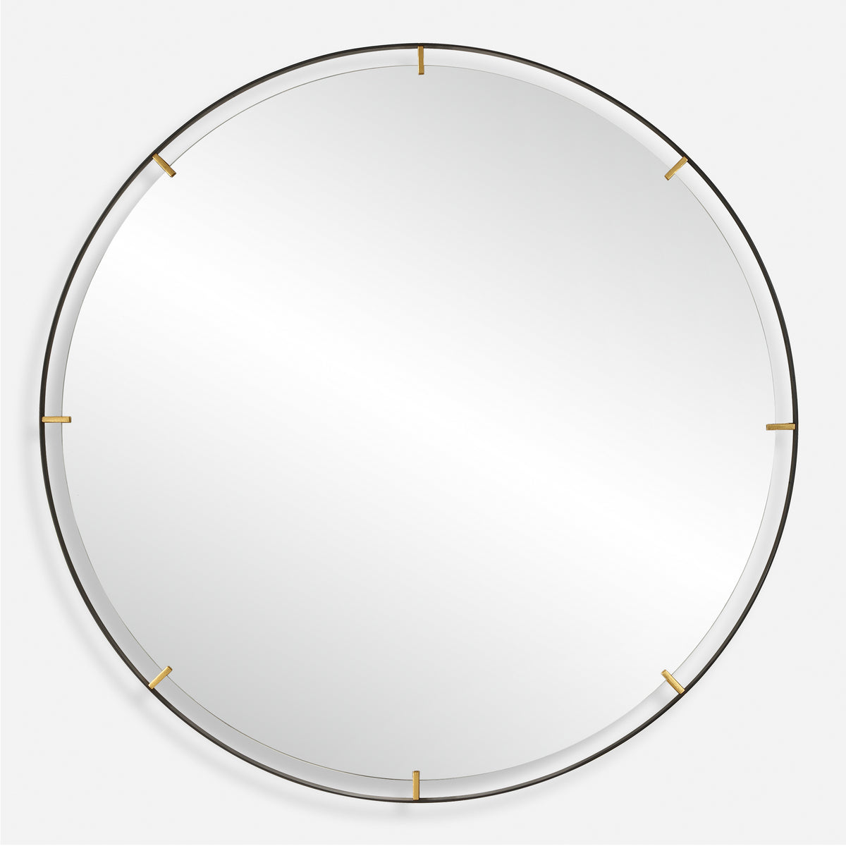 Uttermost Grand Pendulum Round Mirror