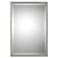 Uttermost Sherise Brushed Nickel Mirror