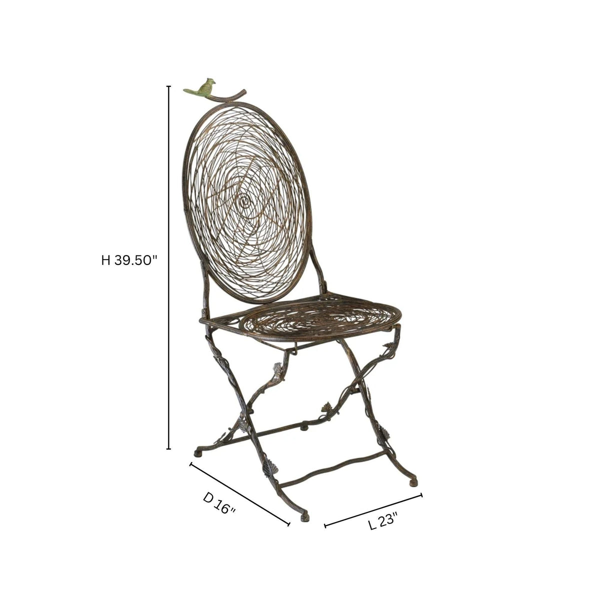 Bird Chair | Muted Rust by Cyan
