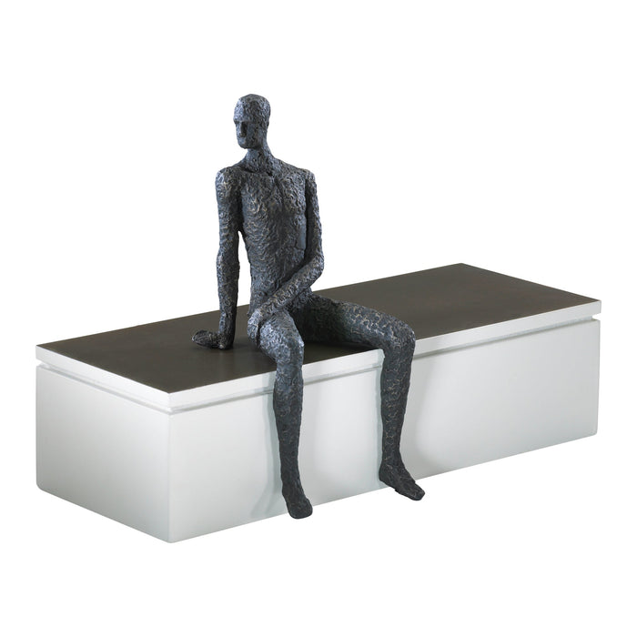 Posing Man Shelf Decor by Cyan