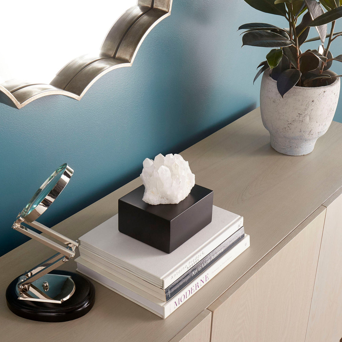 Quartz Table Accent-MD by Cyan