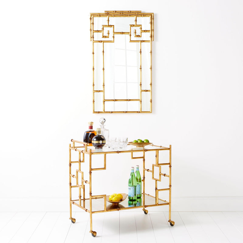 Bamboo Mirror | Gold by Cyan