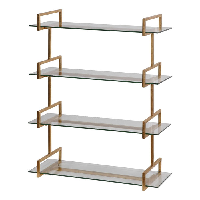 Uttermost Auley Gold Wall Shelf