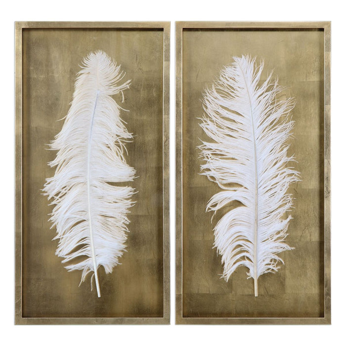 Uttermost White Feathers