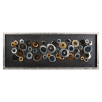 Uttermost Discs Silver Shadow Box