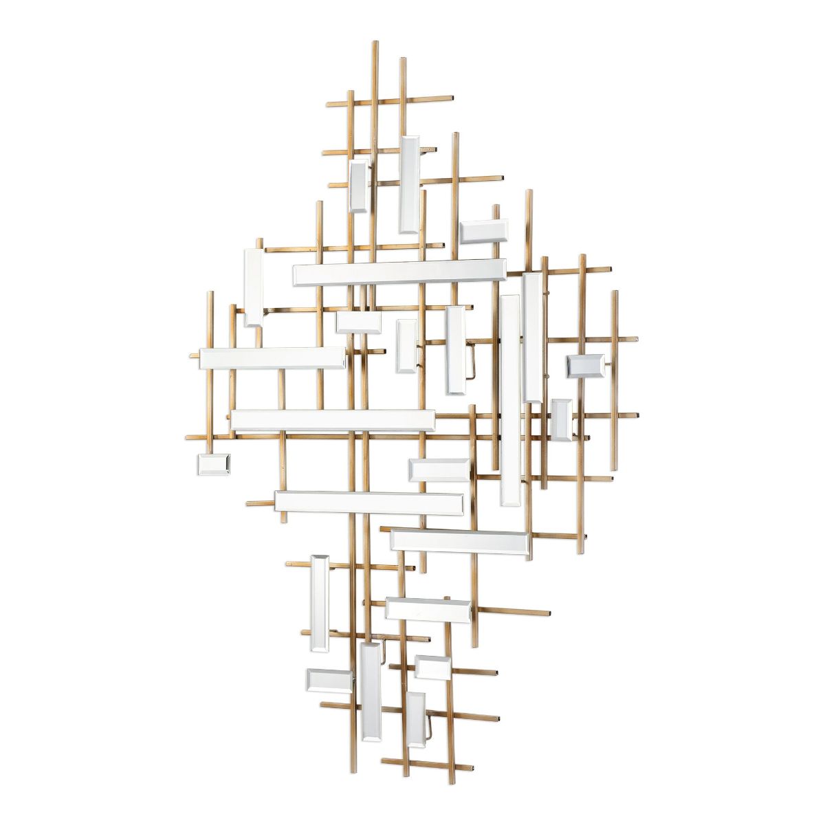 Uttermost Apollo Gold & Mirrored Wall Art