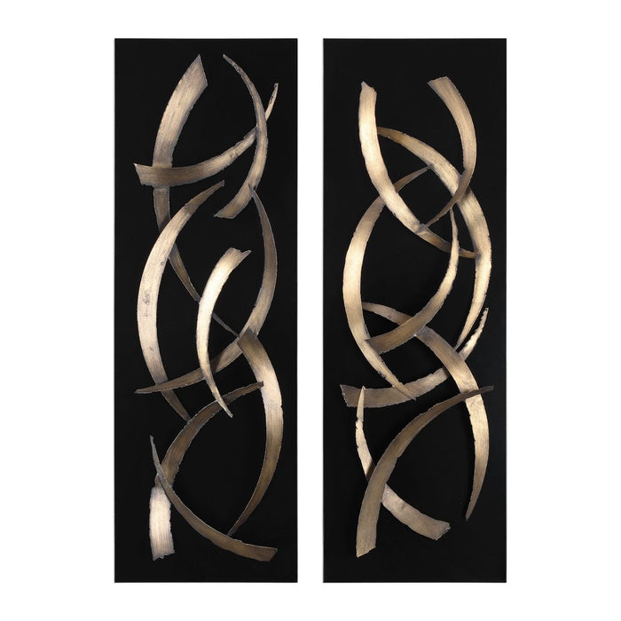 Uttermost Brushstrokes Metal