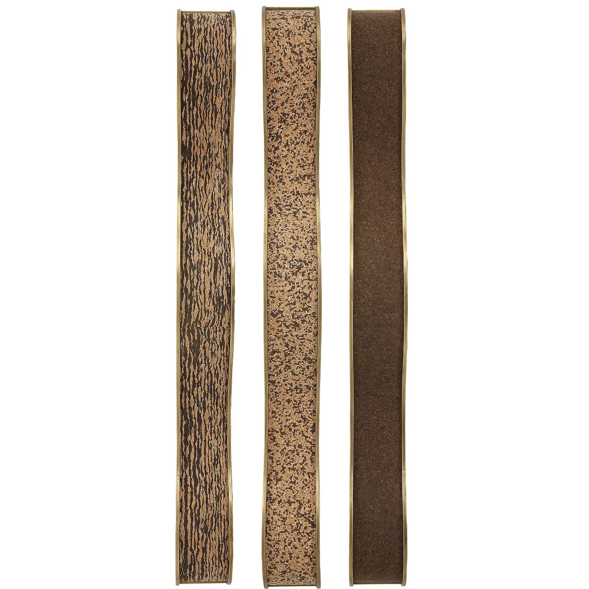 Uttermost Valdivia Serpentine Wall Decor, S/3