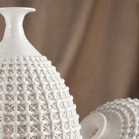 Diana Vase|Matte White-LG by Cyan