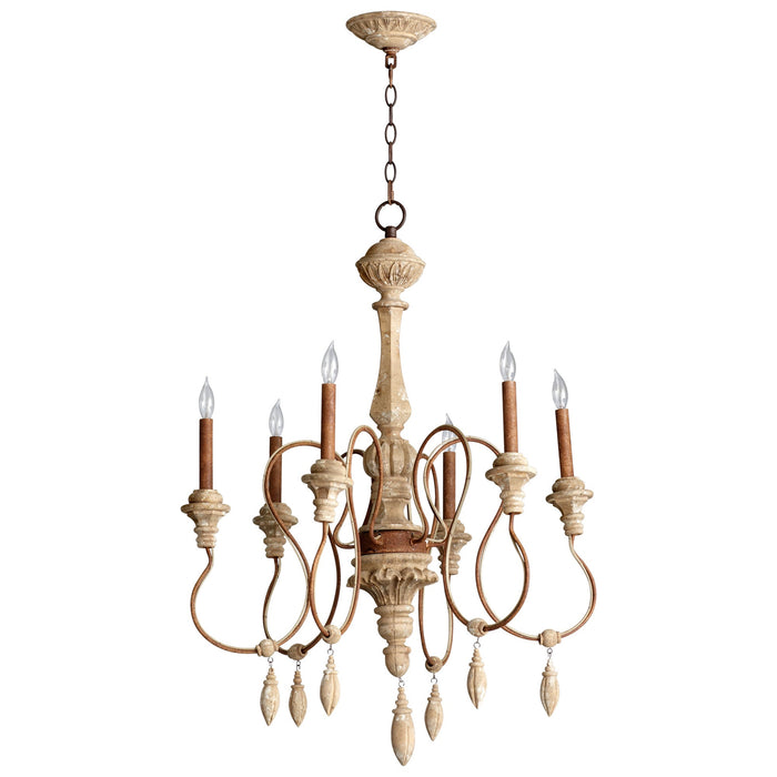 Alda 6 Lt. Chandelier by Cyan