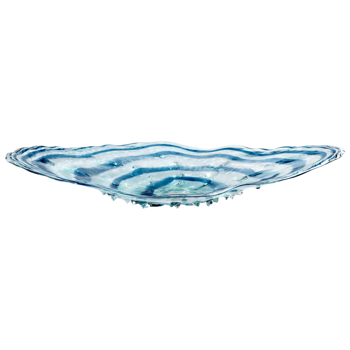 Abyss Plate|Blue & Clear by Cyan