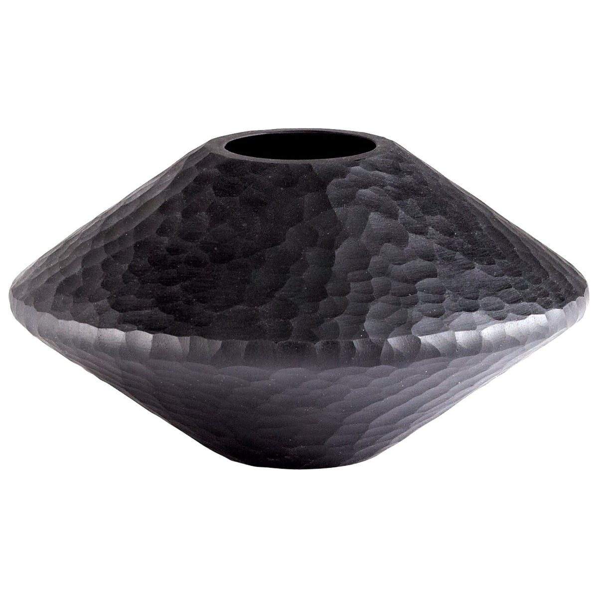 Round Lava Vase | Black by Cyan