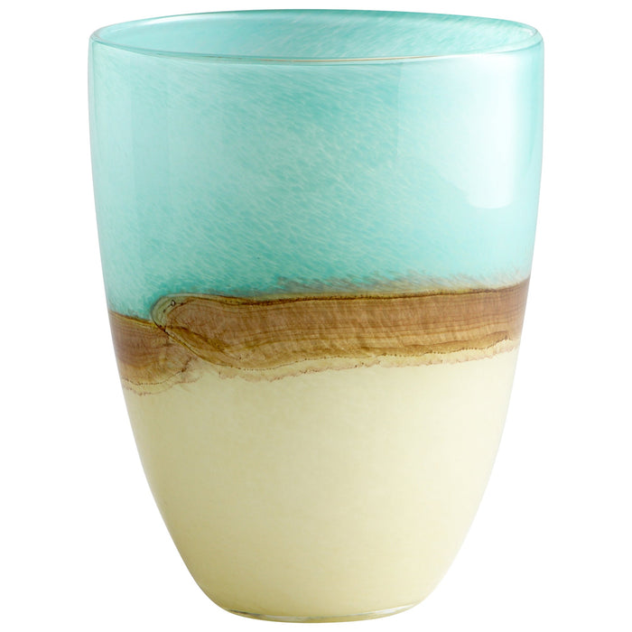 Earth Vase|Turquoise-MD by Cyan