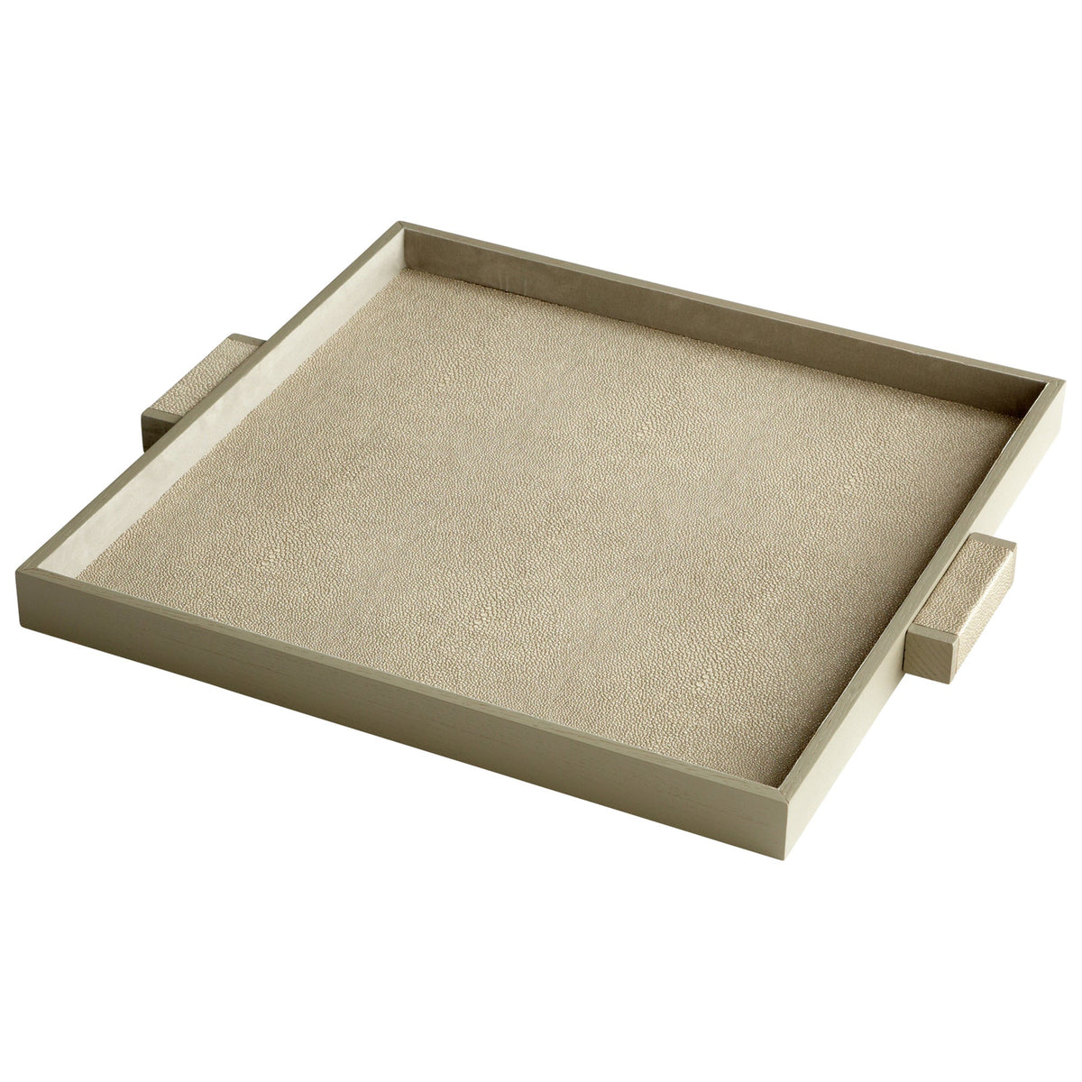 Brooklyn Tray|Shagreen-LG by Cyan