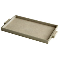 Melrose Tray|Shagreen-LG by Cyan