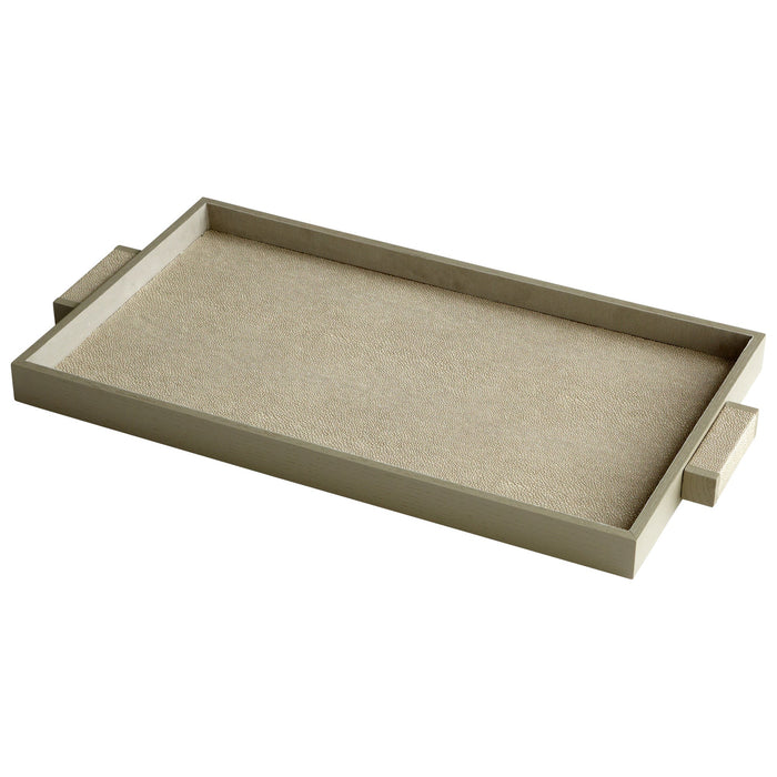 Melrose Tray|Shagreen-LG by Cyan