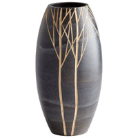 Onyx Winter Vase|Black-SM by Cyan