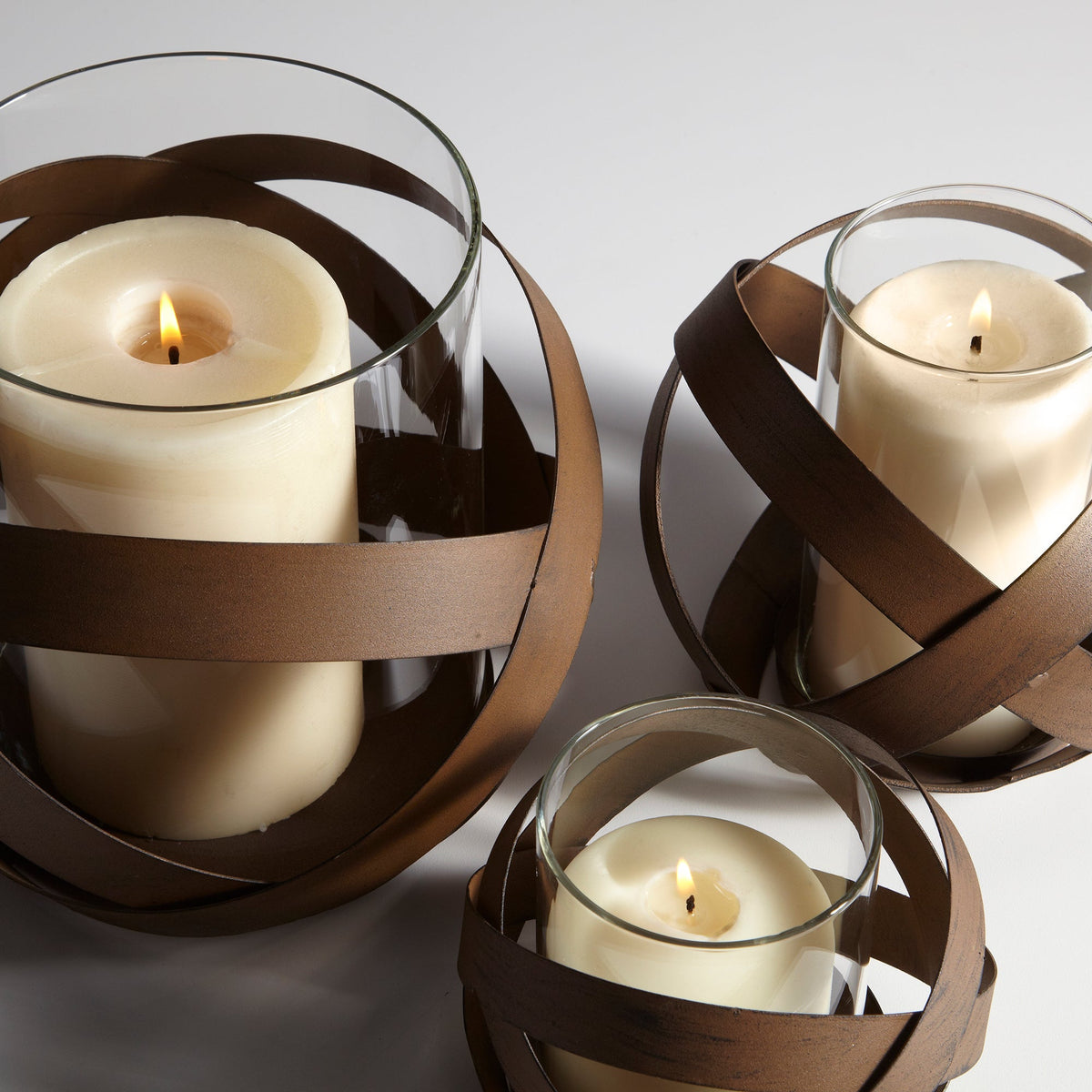 Infinity Candleholder-SM by Cyan