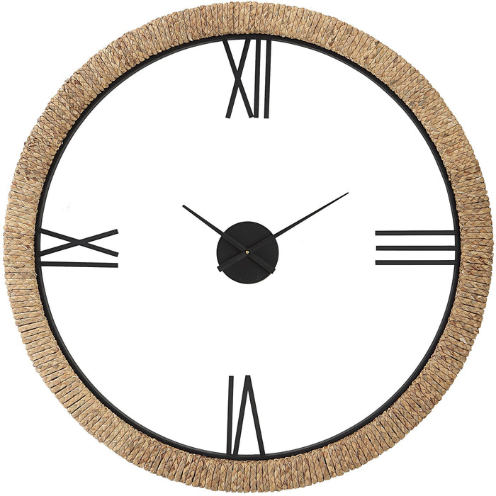 Uttermost Montecito Coastal Modern Wall Clock