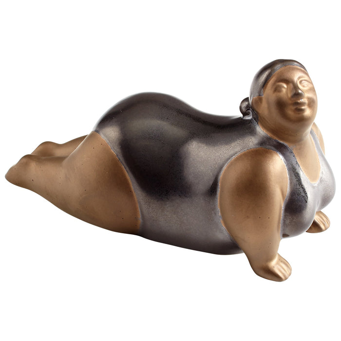 Yoga Sue Sculpture by Cyan