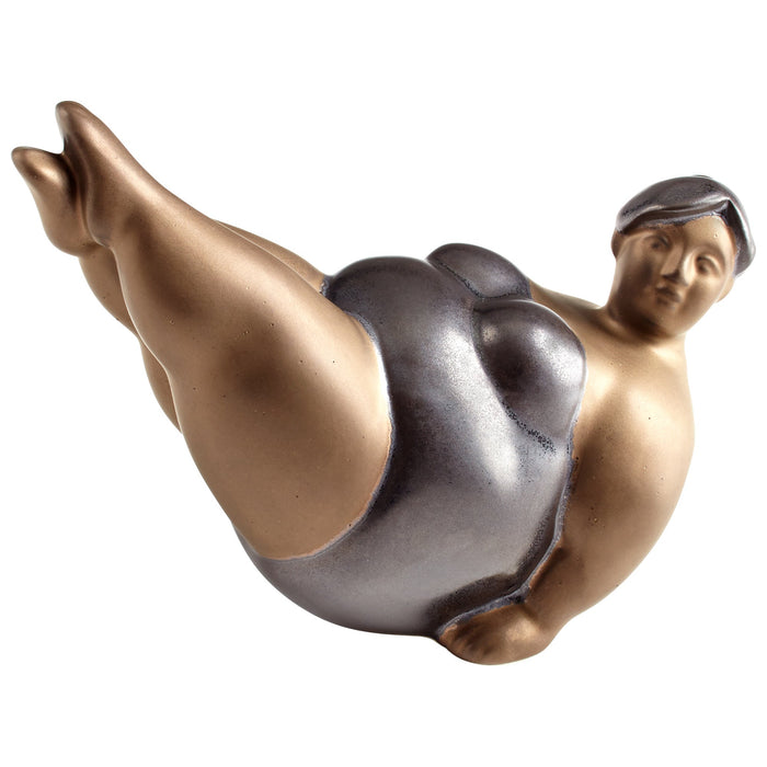 Yoga Betty Sculpture by Cyan