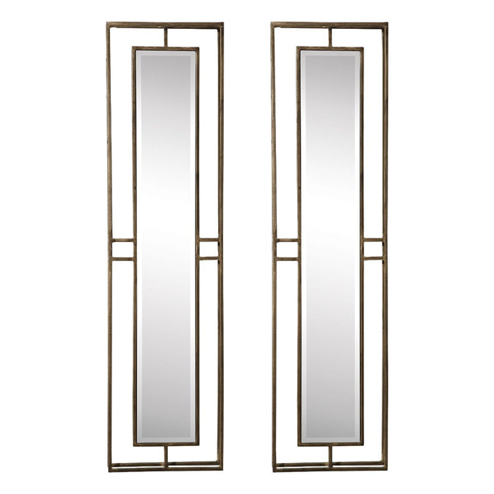 Uttermost Rutledge Gold Mirrors, S/2