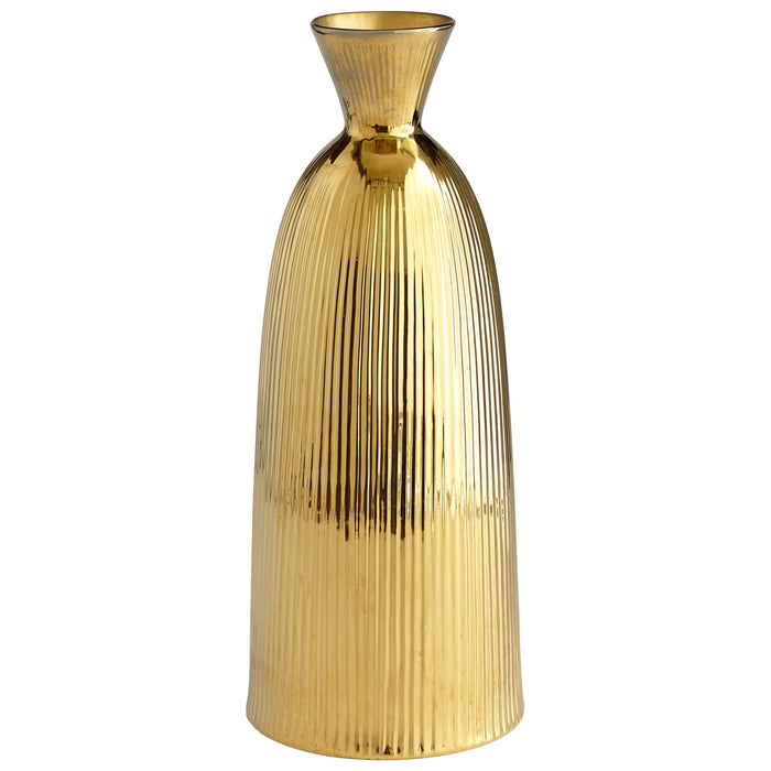 Noor Vase | Gold - Medium by Cyan