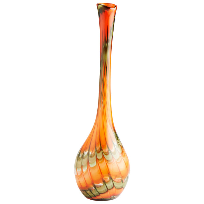 Atu Vase | Orange -Medium by Cyan