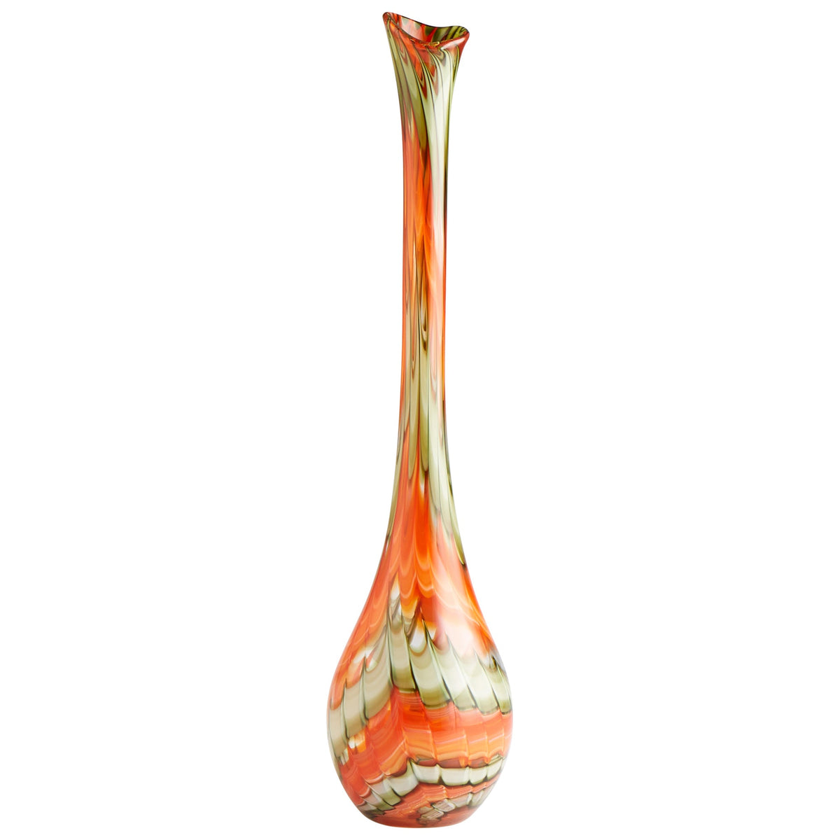 Atu Vase | Orange - Large by Cyan