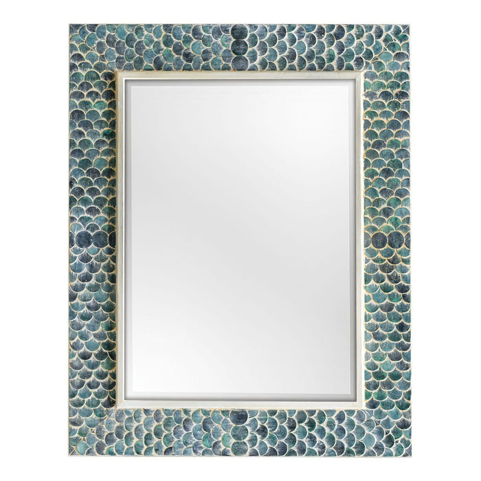 Uttermost Makaria Coastal Blue Mirror