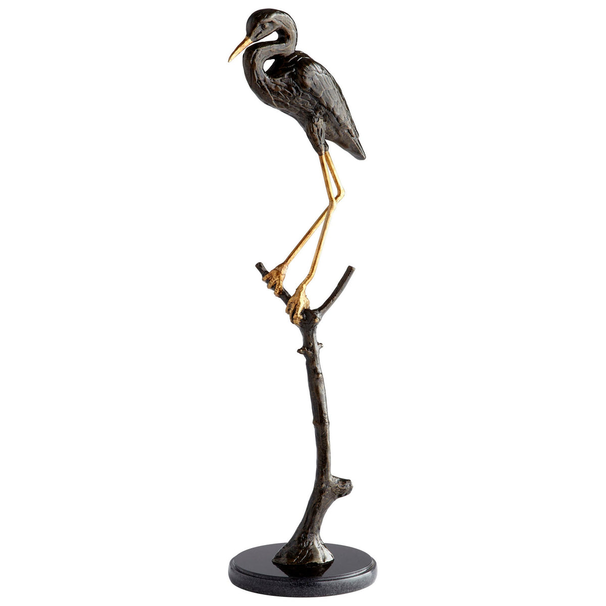 Midnight Avian Sculpture by Cyan