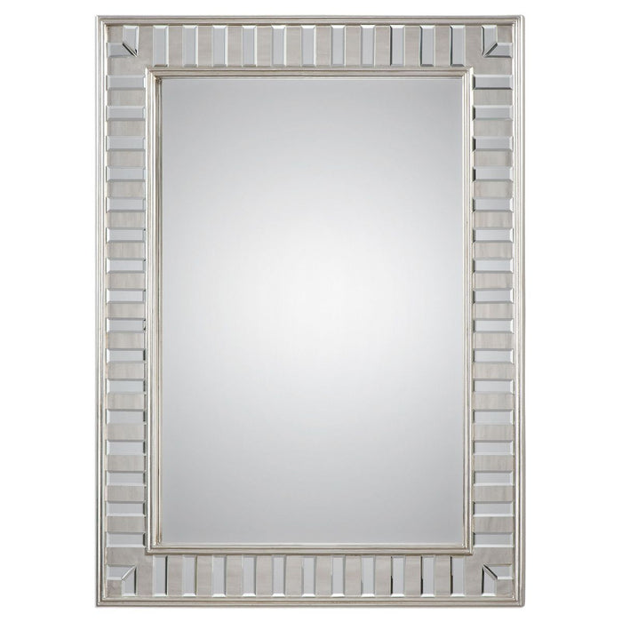 Uttermost Lanester Silver Leaf Mirror