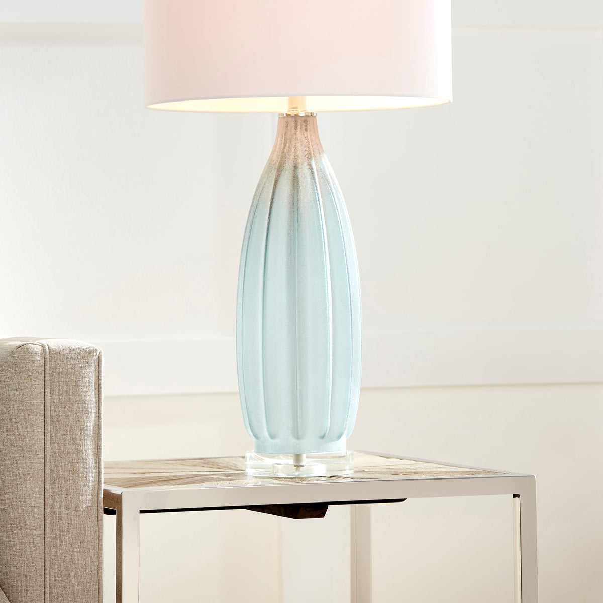 Blakemore Table Lamp|Grey by Cyan