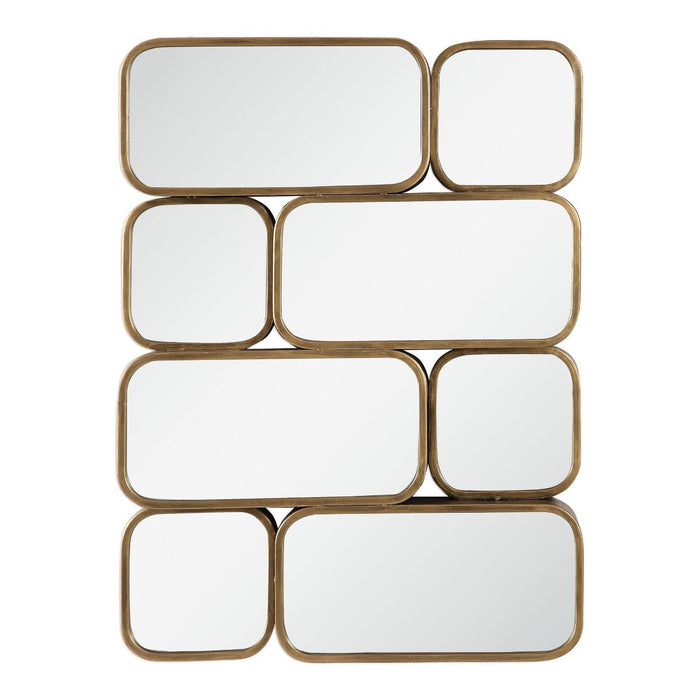 Uttermost Canute Modern Gold Mirror