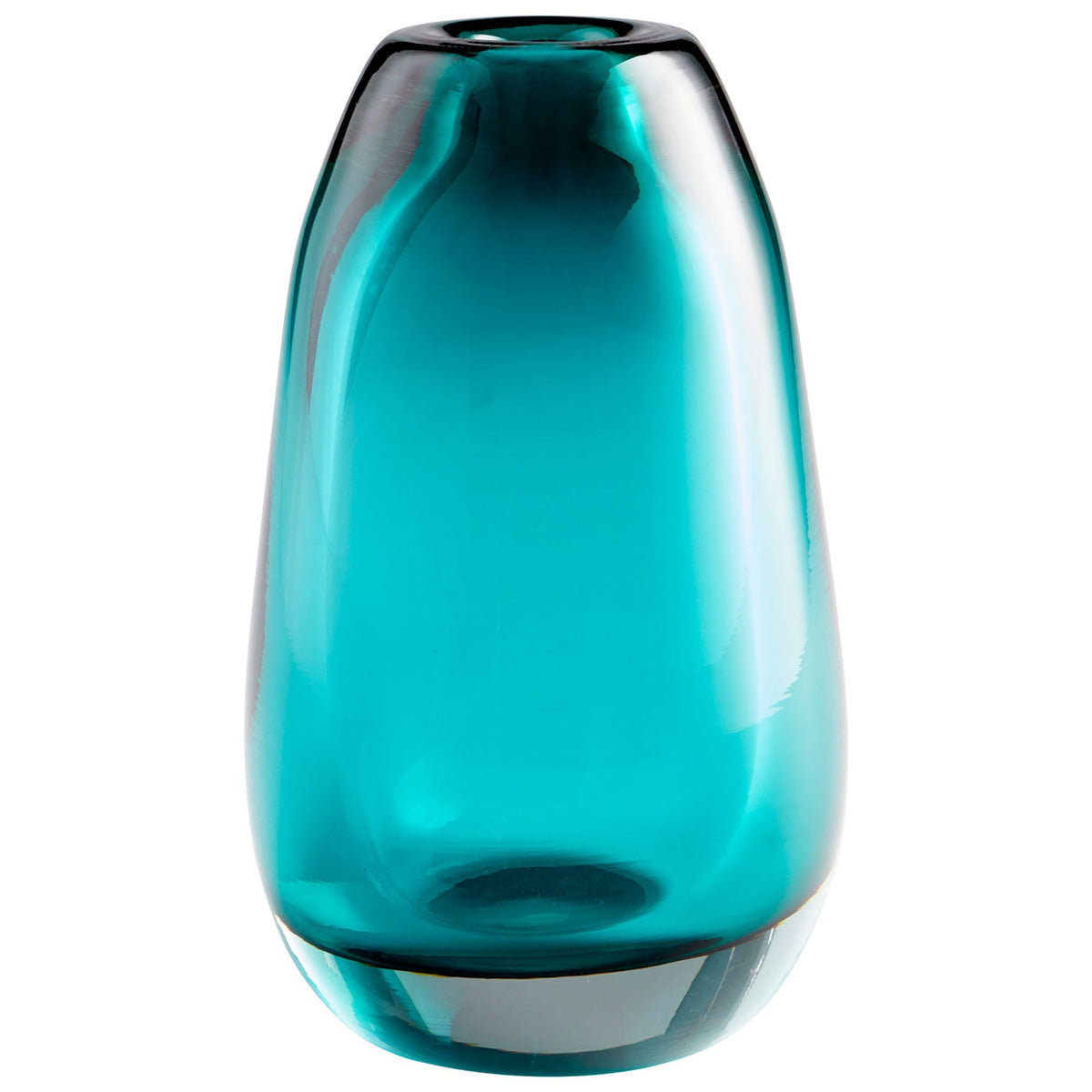 Blown Ocean Vase|Blue-SM by Cyan