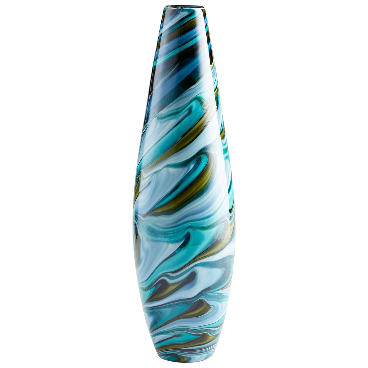 Chalcedony Vase -LG by Cyan