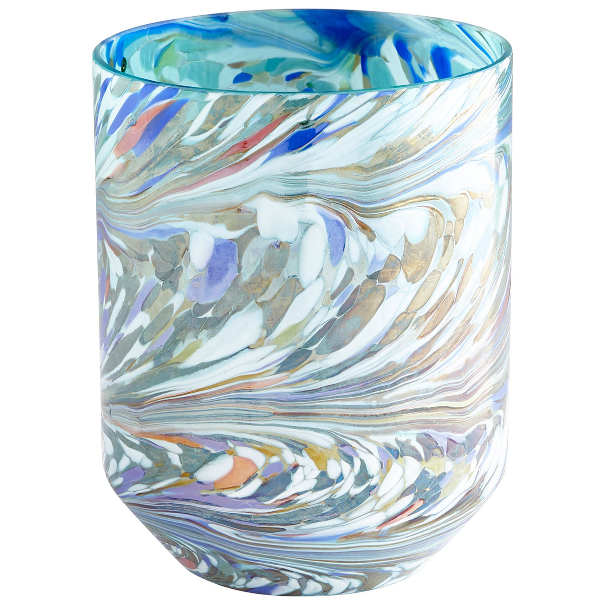 Round Wanaka Vase -LG by Cyan