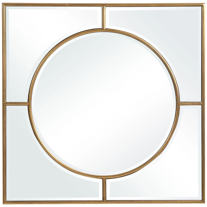 Uttermost Stanford Gold Square Mirror