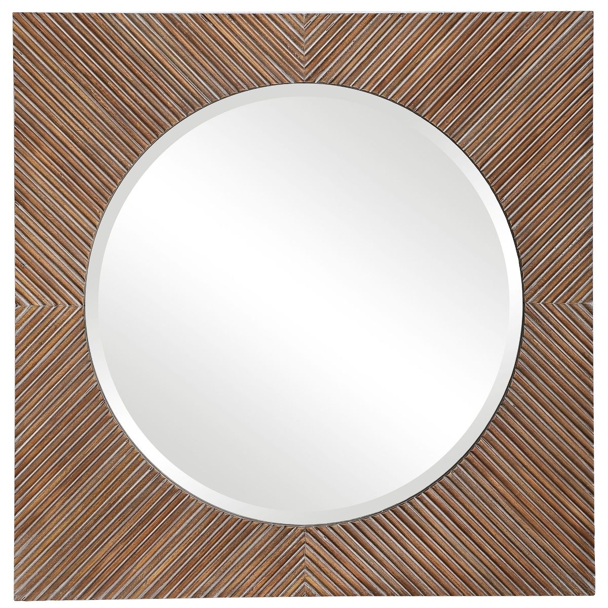 Uttermost Uma Wooden Square Mirror