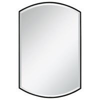 Uttermost Shield Shaped Iron Mirror