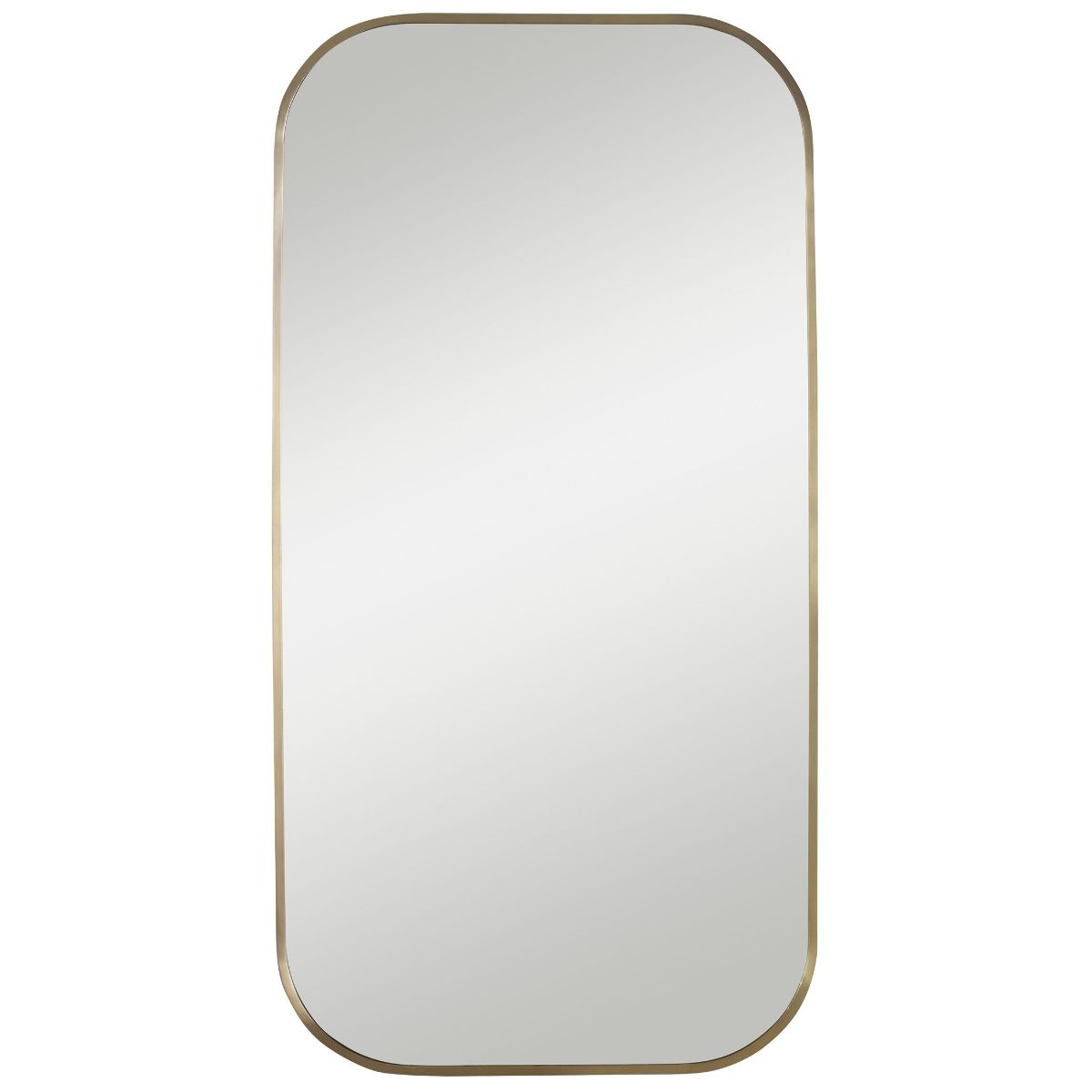 Uttermost Taft Plated Brass Mirror