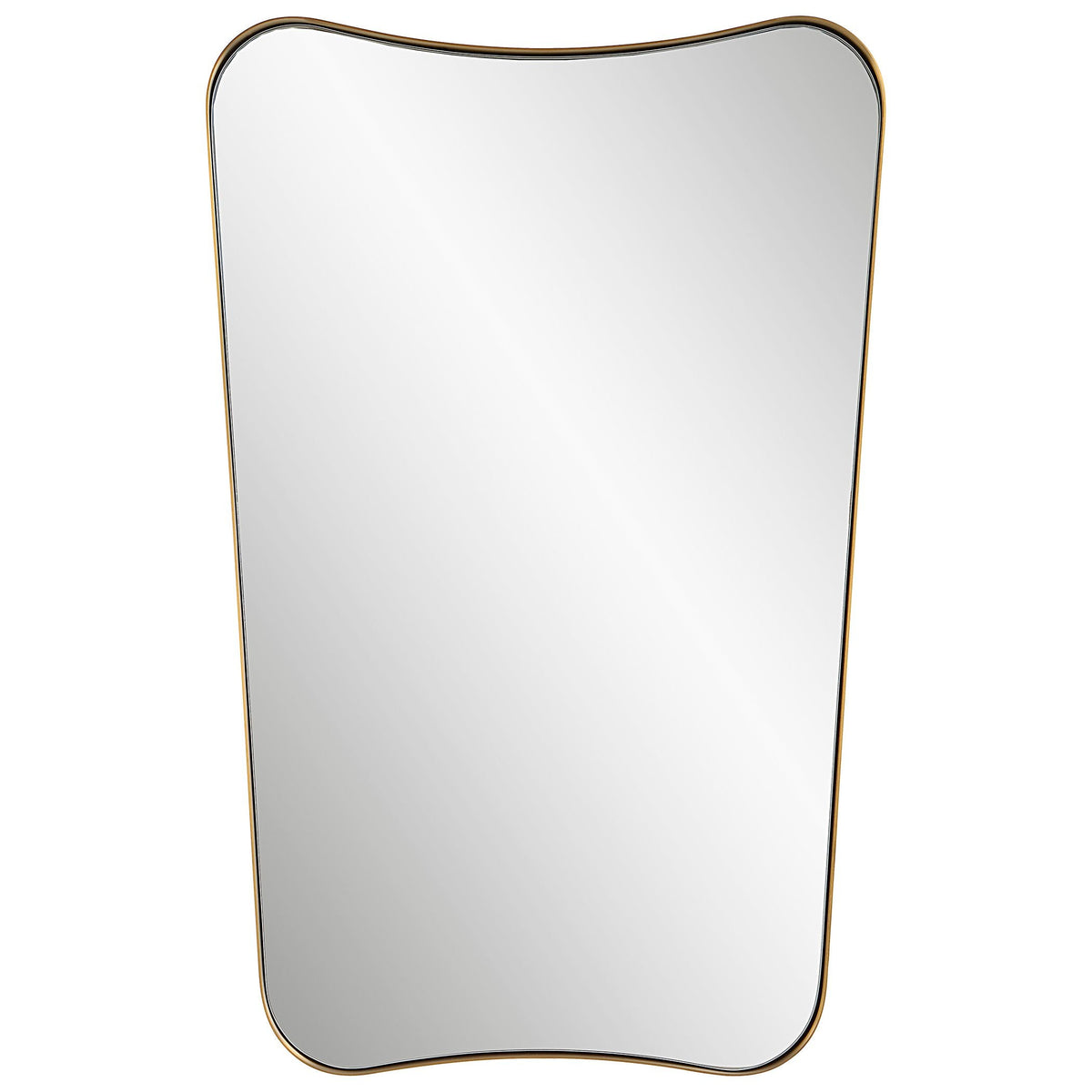 Uttermost Belvoir Brass Mirror
