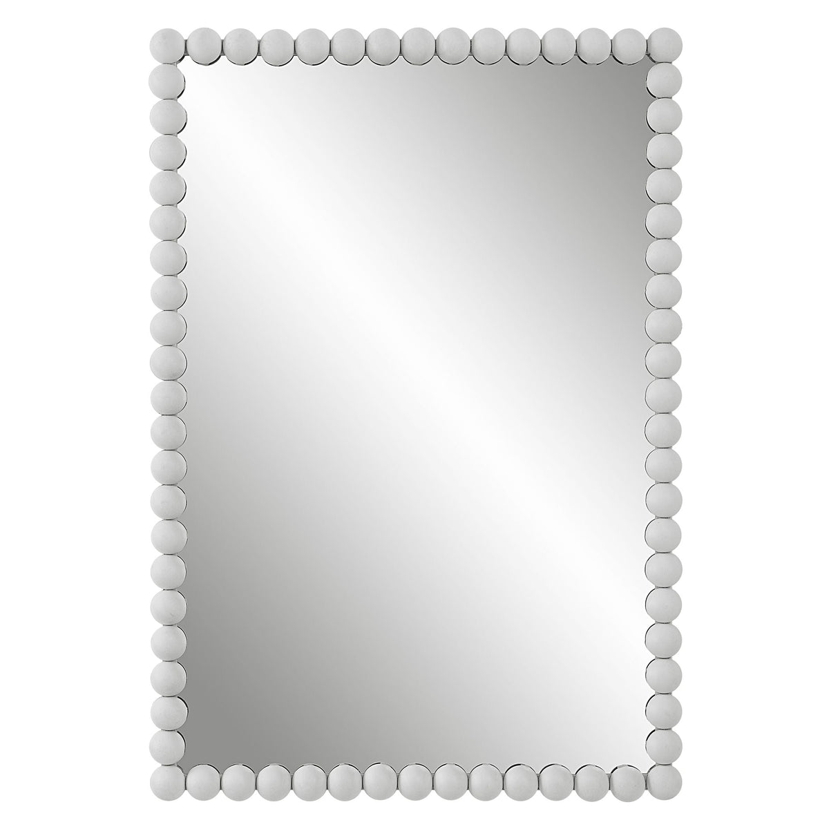 Uttermost Serna White Vanity Mirror