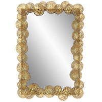 Uttermost Ripley Gold Lotus Mirror