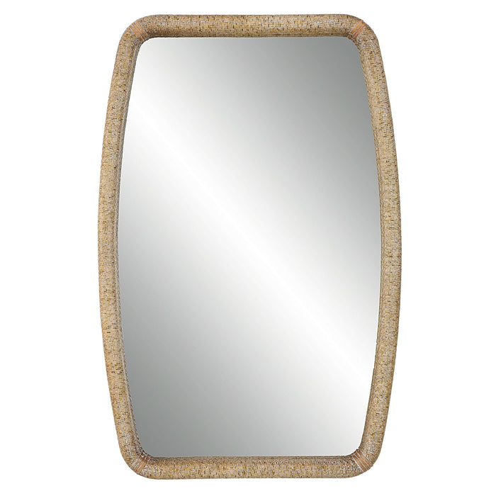 Uttermost Tiki Rattan Mirror